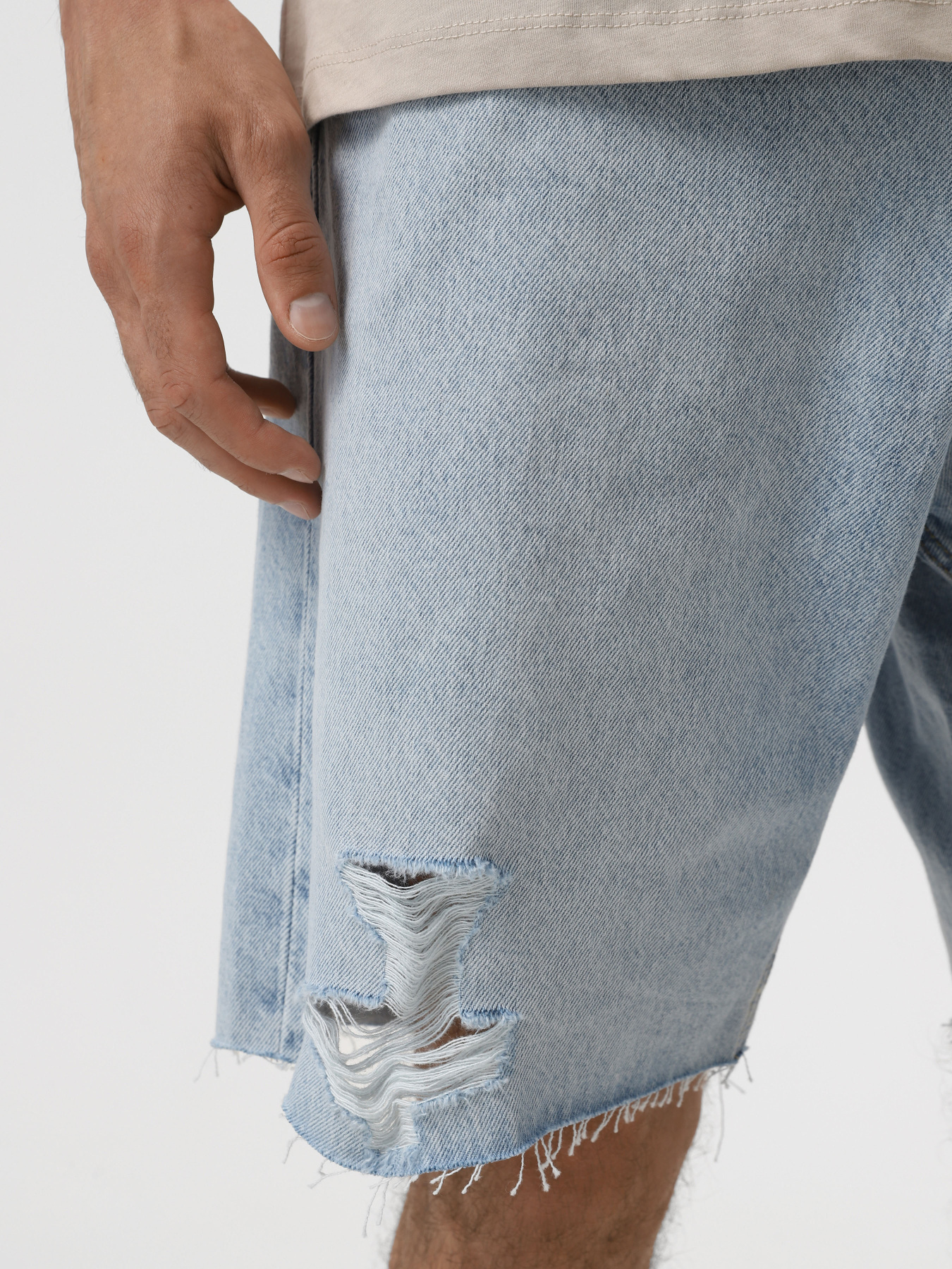 Шорти джинсові JACK & JONES модель 12255112_Blue Denim Фото