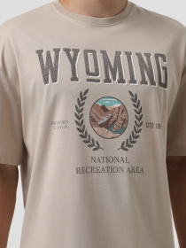 Футболка JACK & JONES модель 12264396_Moonbeam Фото