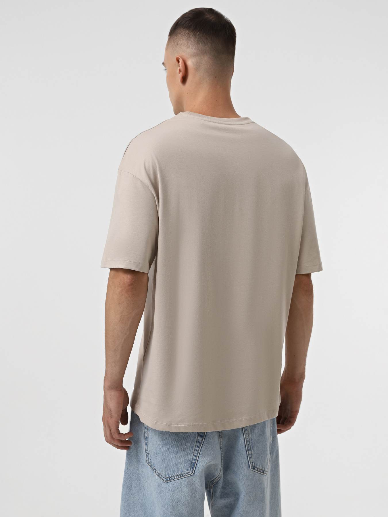 Футболка JACK & JONES модель 12264396_Moonbeam Фото