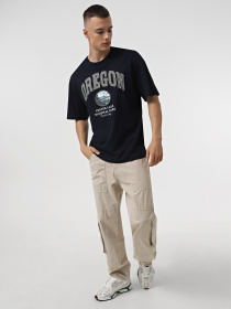 Футболка JACK & JONES модель 12264396_Navy Blazer Футболка JACK & JONES модель 12264396_Navy Blazer Фото