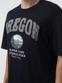 Футболка JACK & JONES модель 12264396_Navy Blazer Футболка JACK & JONES модель 12264396_Navy Blazer Фото