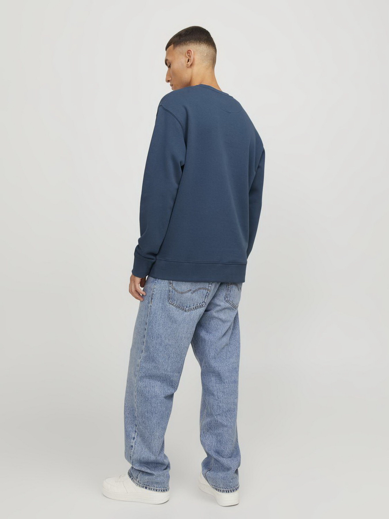 Свитшот JACK & JONES модель 12208182_Ensign Blue Фото