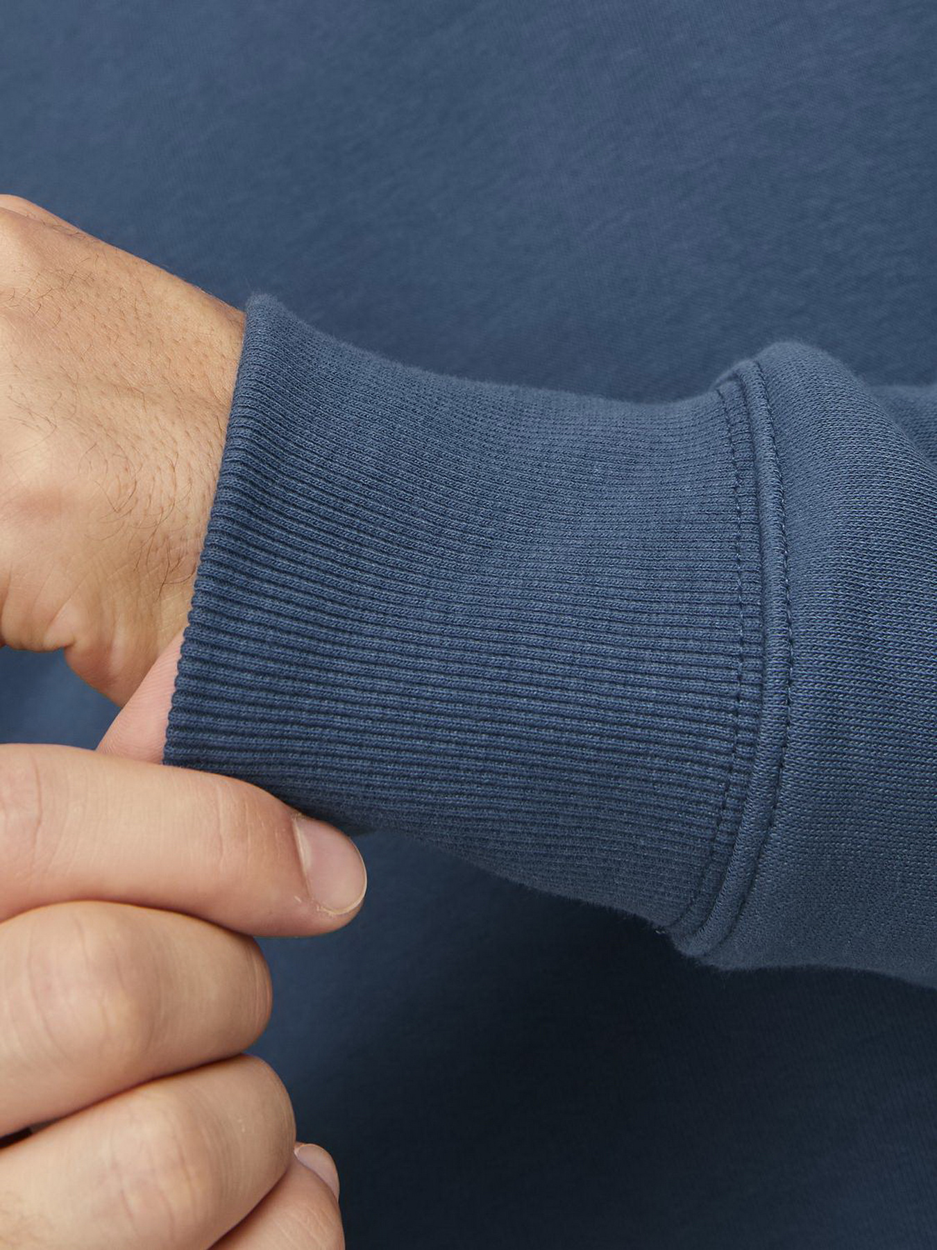 Свитшот JACK & JONES модель 12208182_Ensign Blue Фото