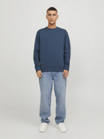 Свитшот JACK & JONES модель 12208182_Ensign Blue Фото