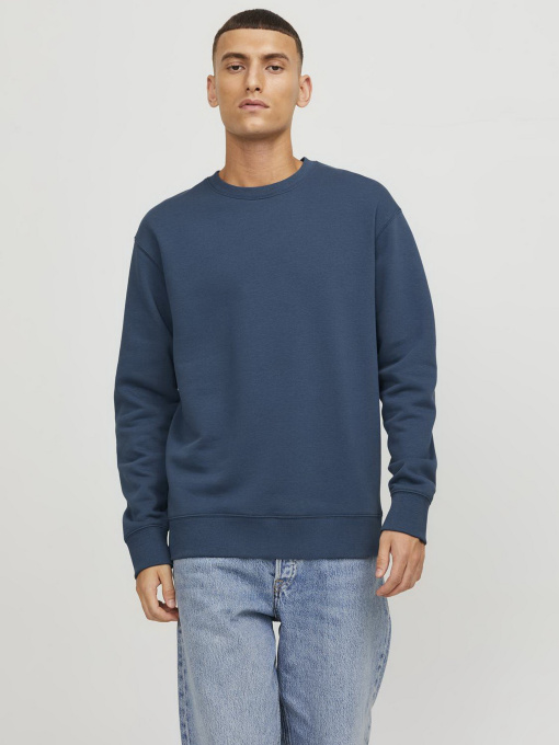Свитшот JACK & JONES модель 12208182_Ensign Blue Фото