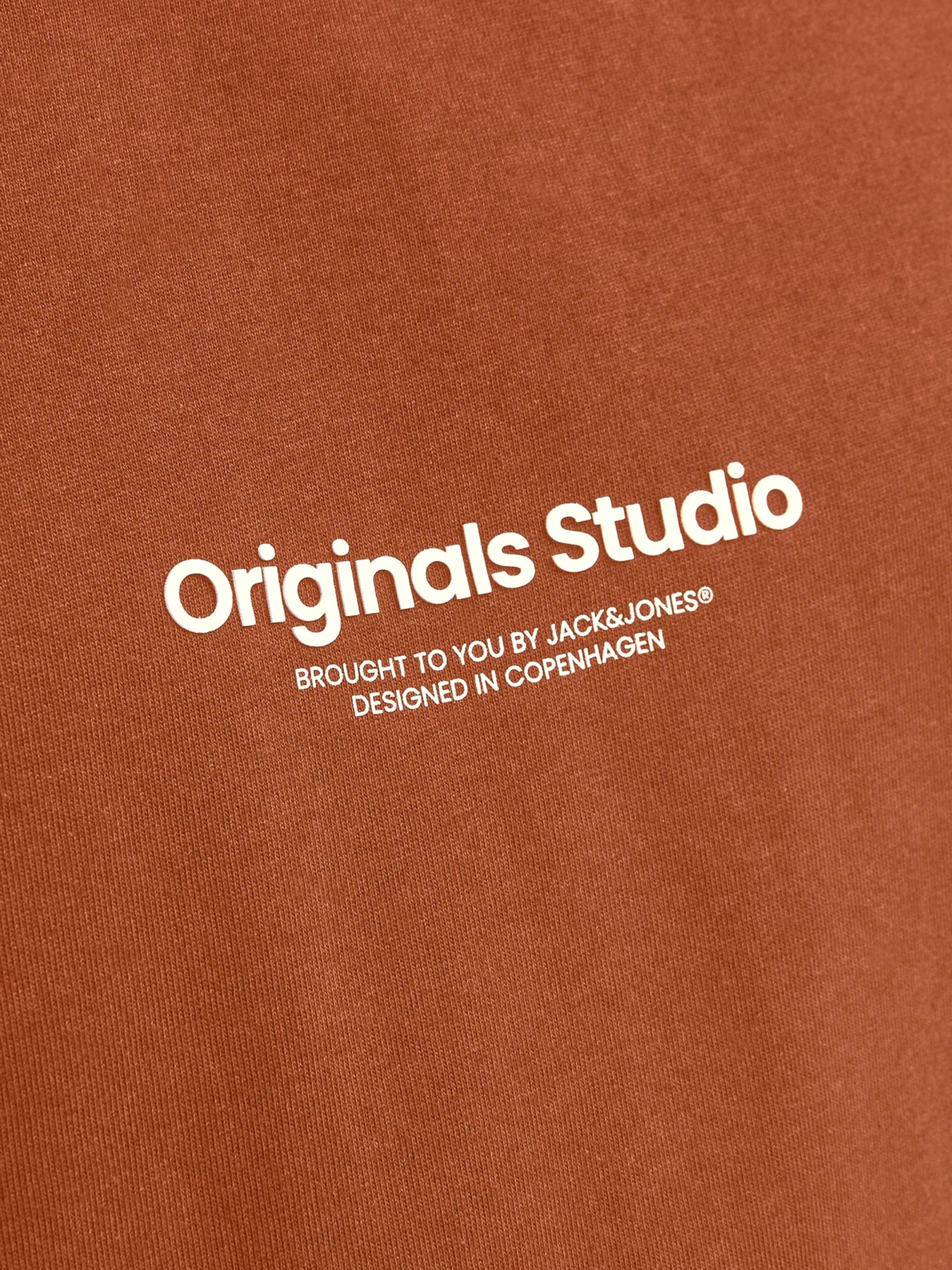 Футболка JACK & JONES модель 12240121_Brandy Brown Фото