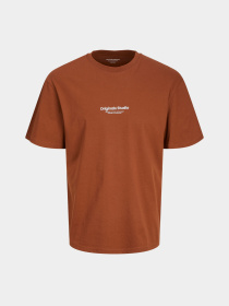 Футболка JACK & JONES модель 12240121_Brandy Brown Фото