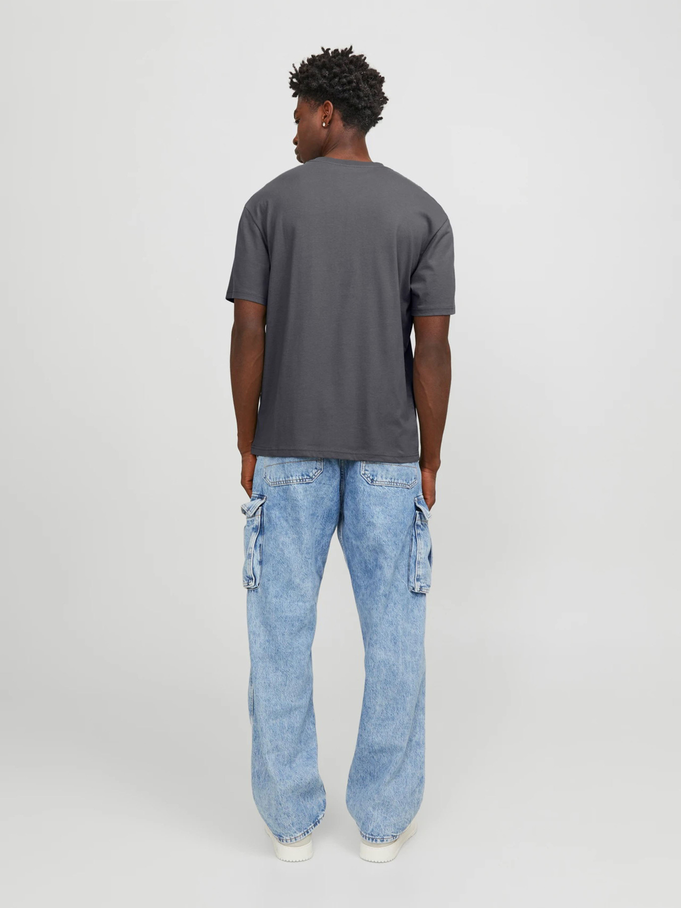 Футболка JACK & JONES модель 12240121_Iron Gate Футболка JACK & JONES модель 12240121_Iron Gate Фото