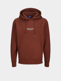 Худи JACK & JONES модель 12241687_Brandy Brown Худи JACK & JONES модель 12241687_Brandy Brown Фото