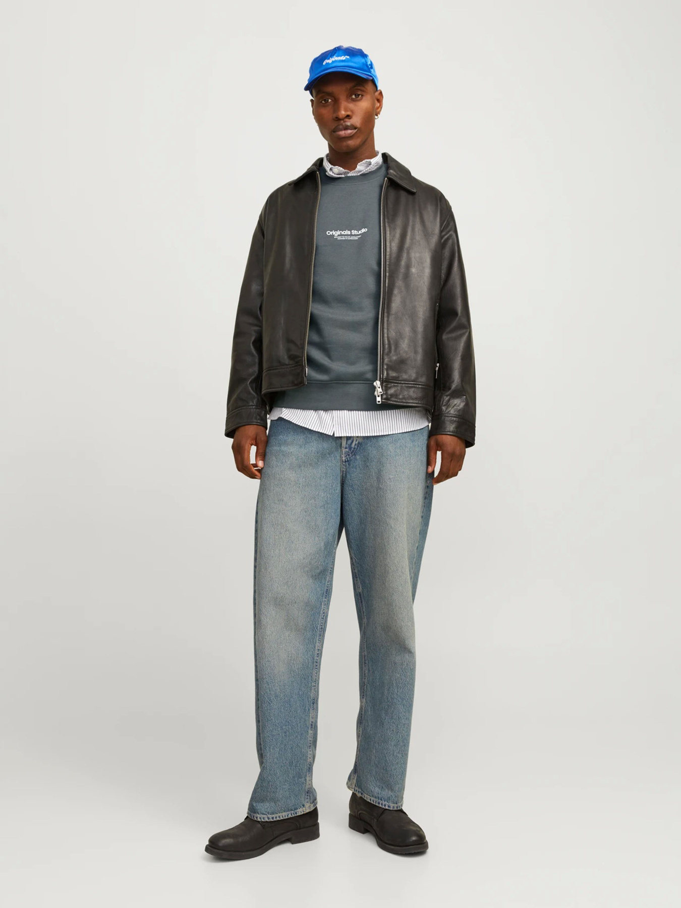 Свитшот JACK & JONES модель 12241694_Iron Gate Фото