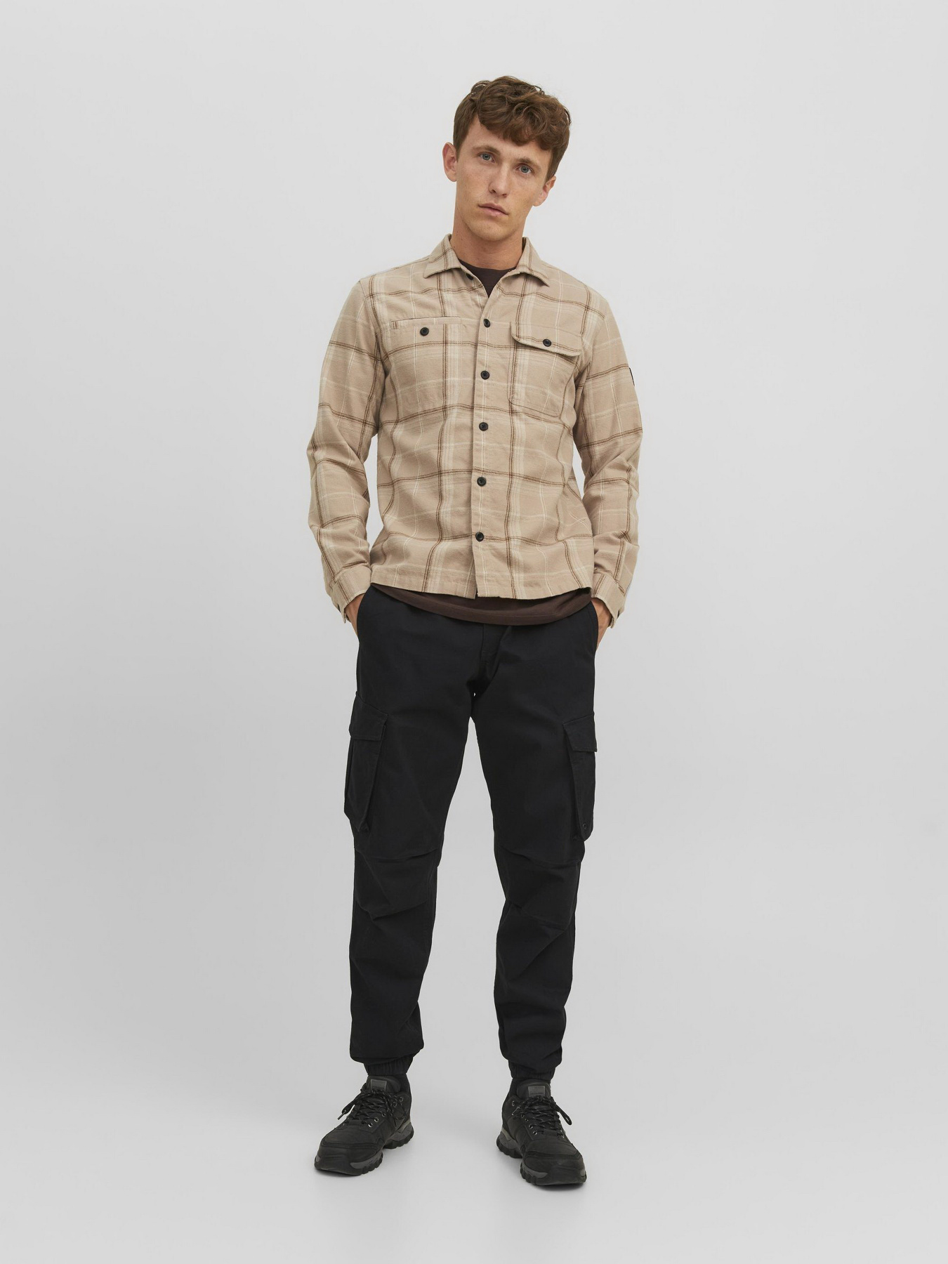 Карго JACK & JONES модель 12242264_Black Фото