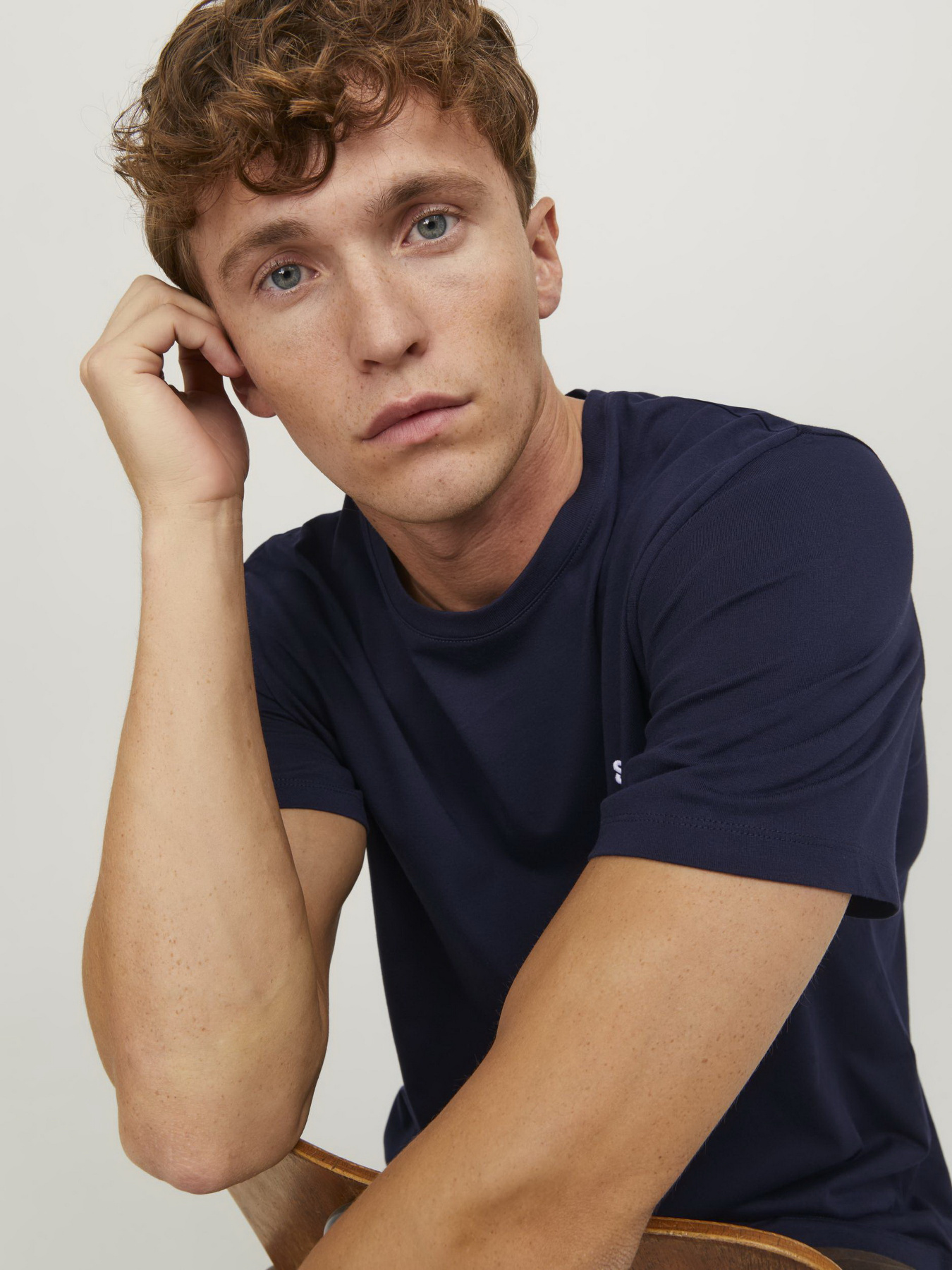 Футболка JACK & JONES модель 12245087_Navy Blazer Фото