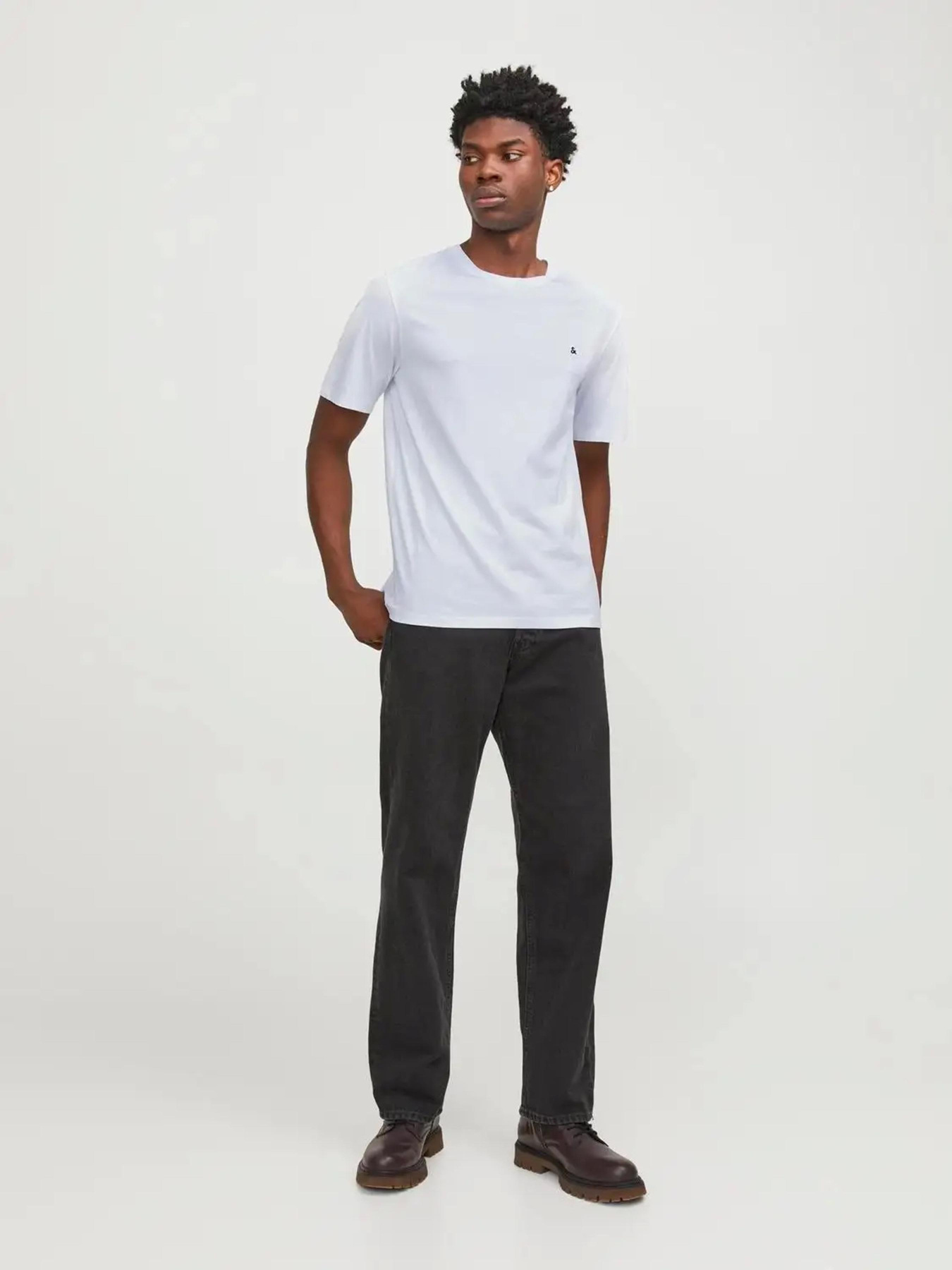 Футболка JACK & JONES модель 12245087_White Фото