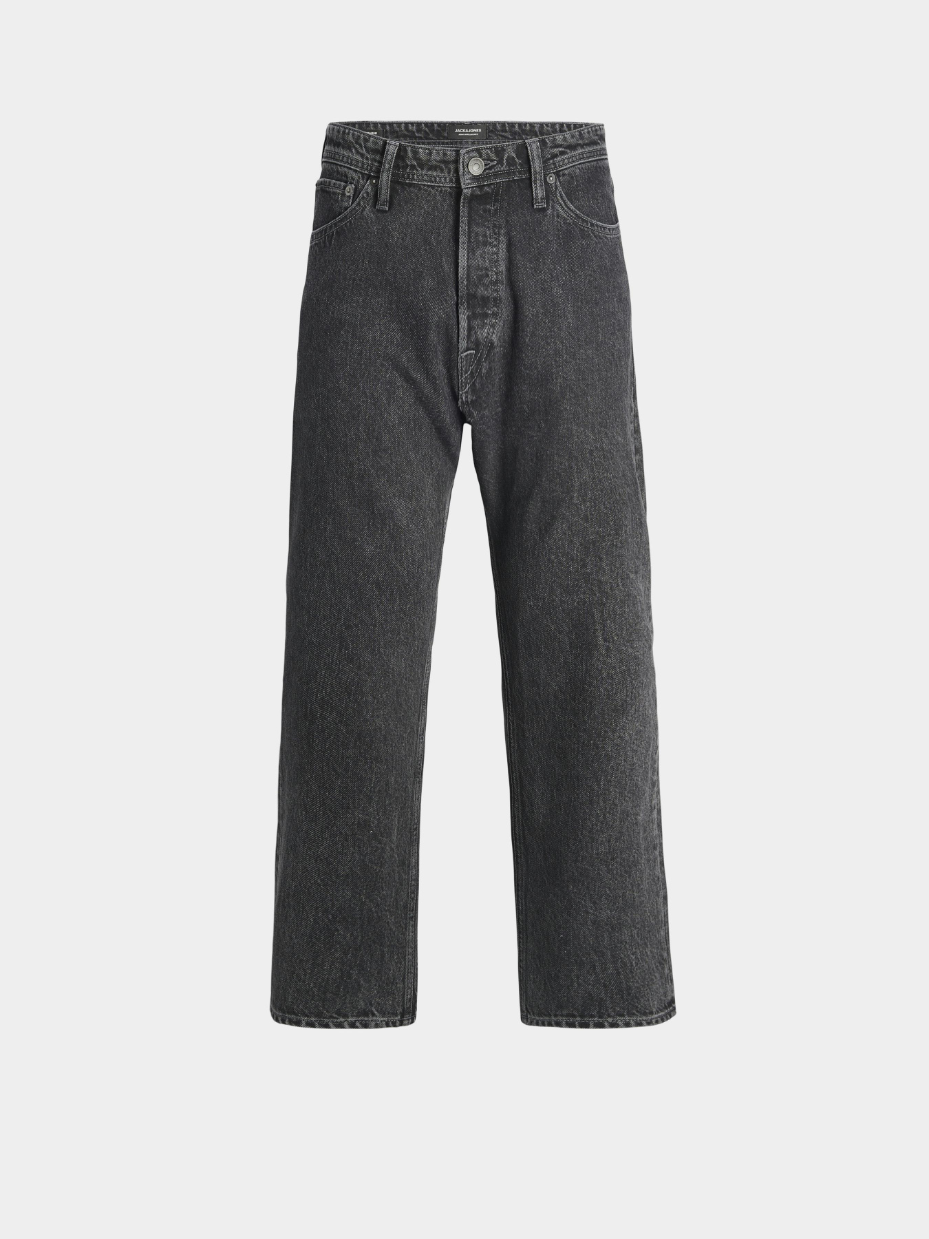 Широкие джинсы JACK & JONES модель 12249026_Black Denim Фото