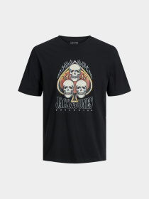 Футболка JACK & JONES модель 12249345_Black Фото