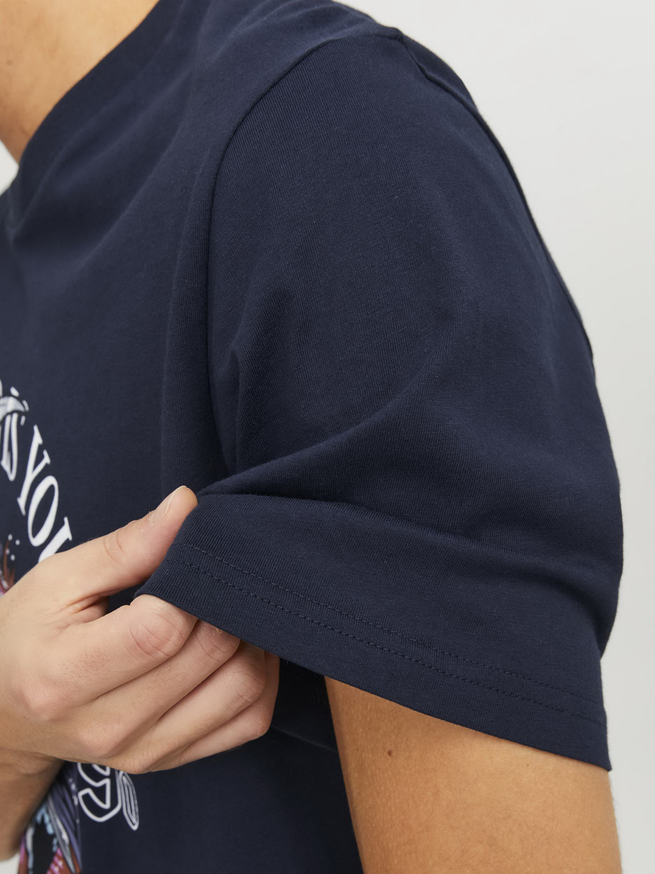 Футболка JACK & JONES модель 12249345_Sky Captain Фото