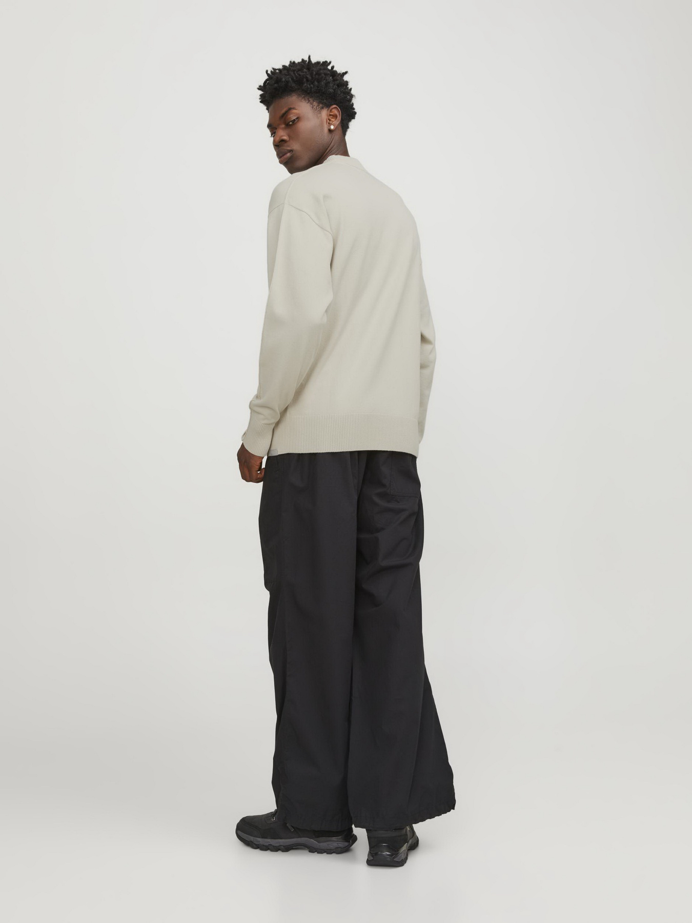 Джемпер JACK & JONES модель 12251556_Moonbeam Джемпер JACK & JONES модель 12251556_Moonbeam Фото