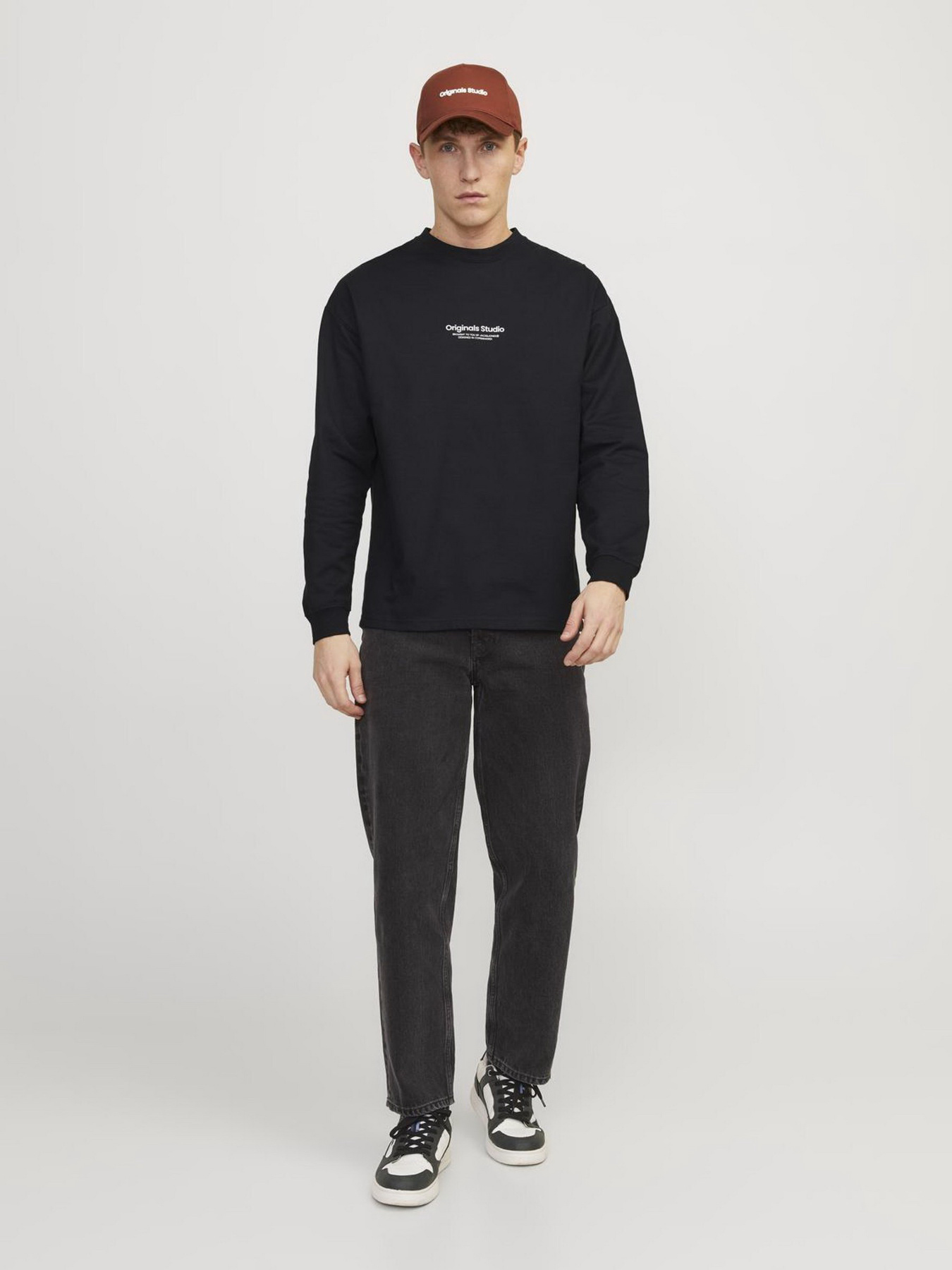 Лонгслив JACK & JONES модель 12251775_Black Фото