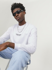 Лонгслив JACK & JONES модель 12251775_Bright White Фото