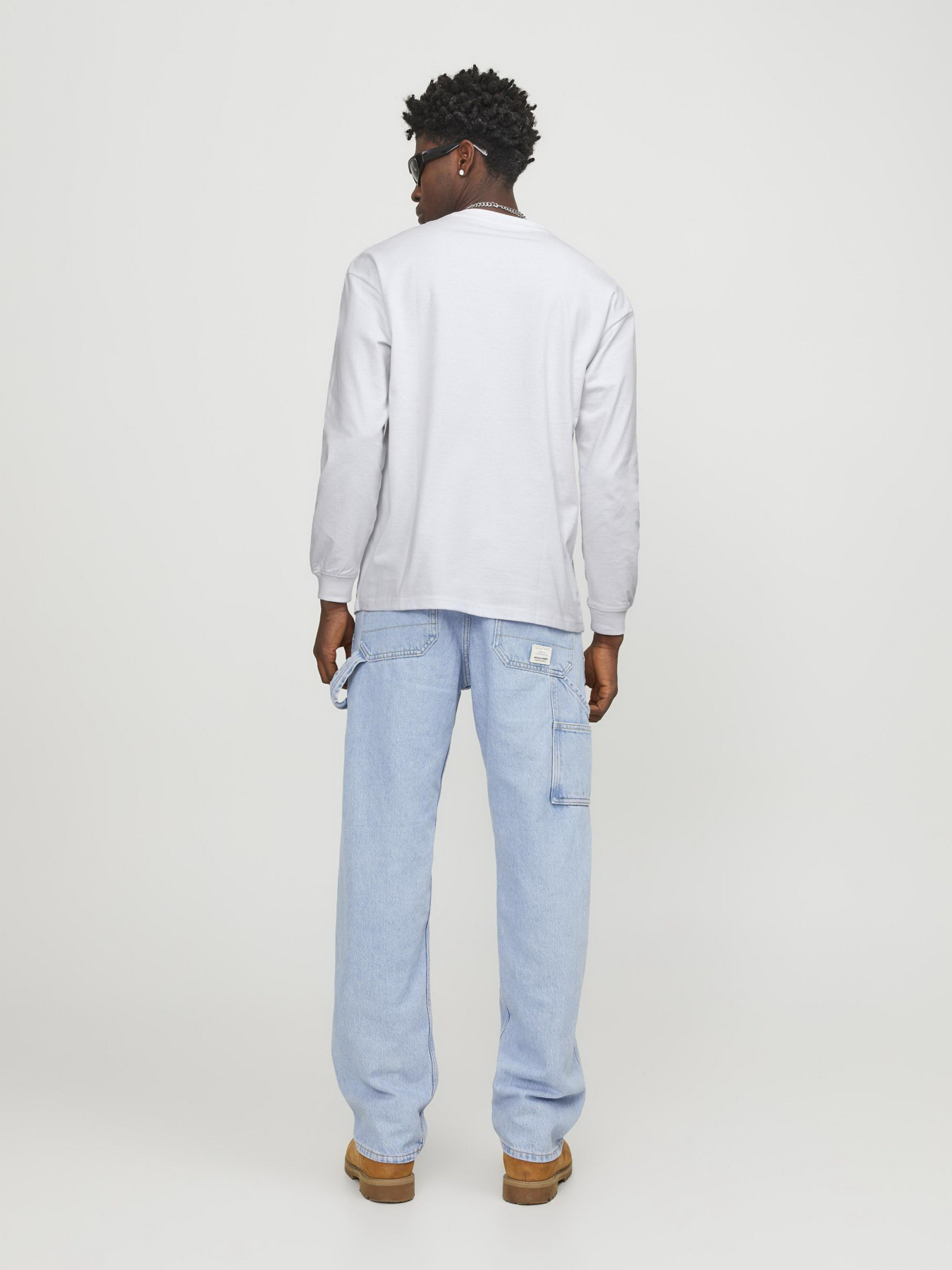 Лонгслів JACK & JONES модель 12251775_Bright White Фото