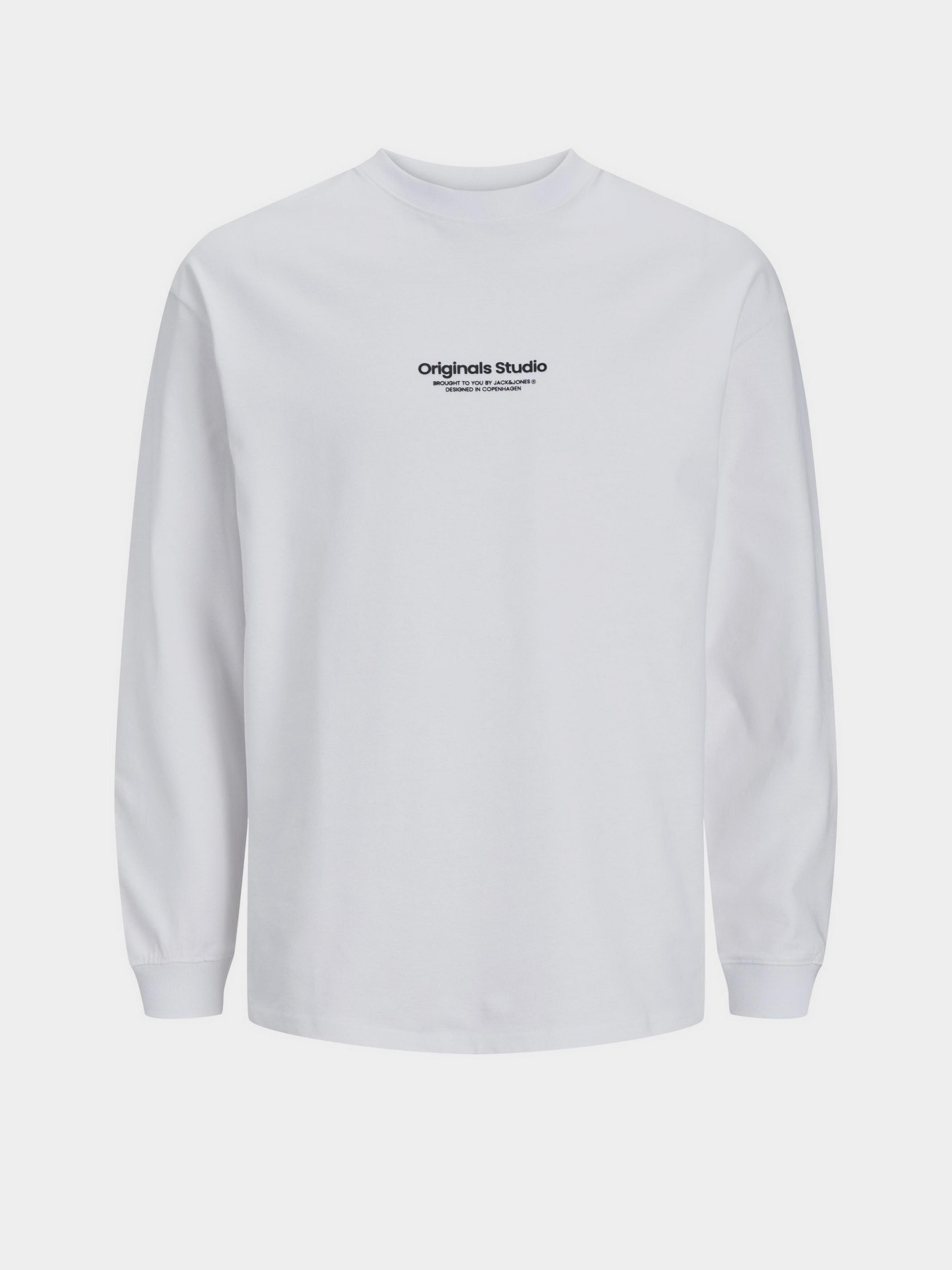 Лонгслів JACK & JONES модель 12251775_Bright White Фото