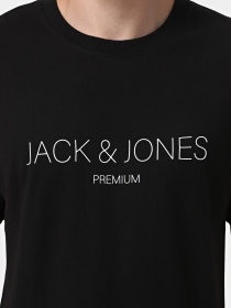 Футболка JACK & JONES модель 12261874_Black Фото