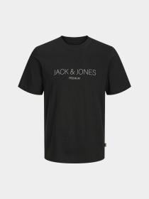 Футболка JACK & JONES модель 12261874_Black Фото