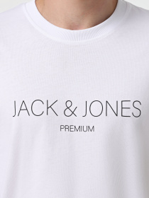 Футболка JACK & JONES модель 12261874_White Фото