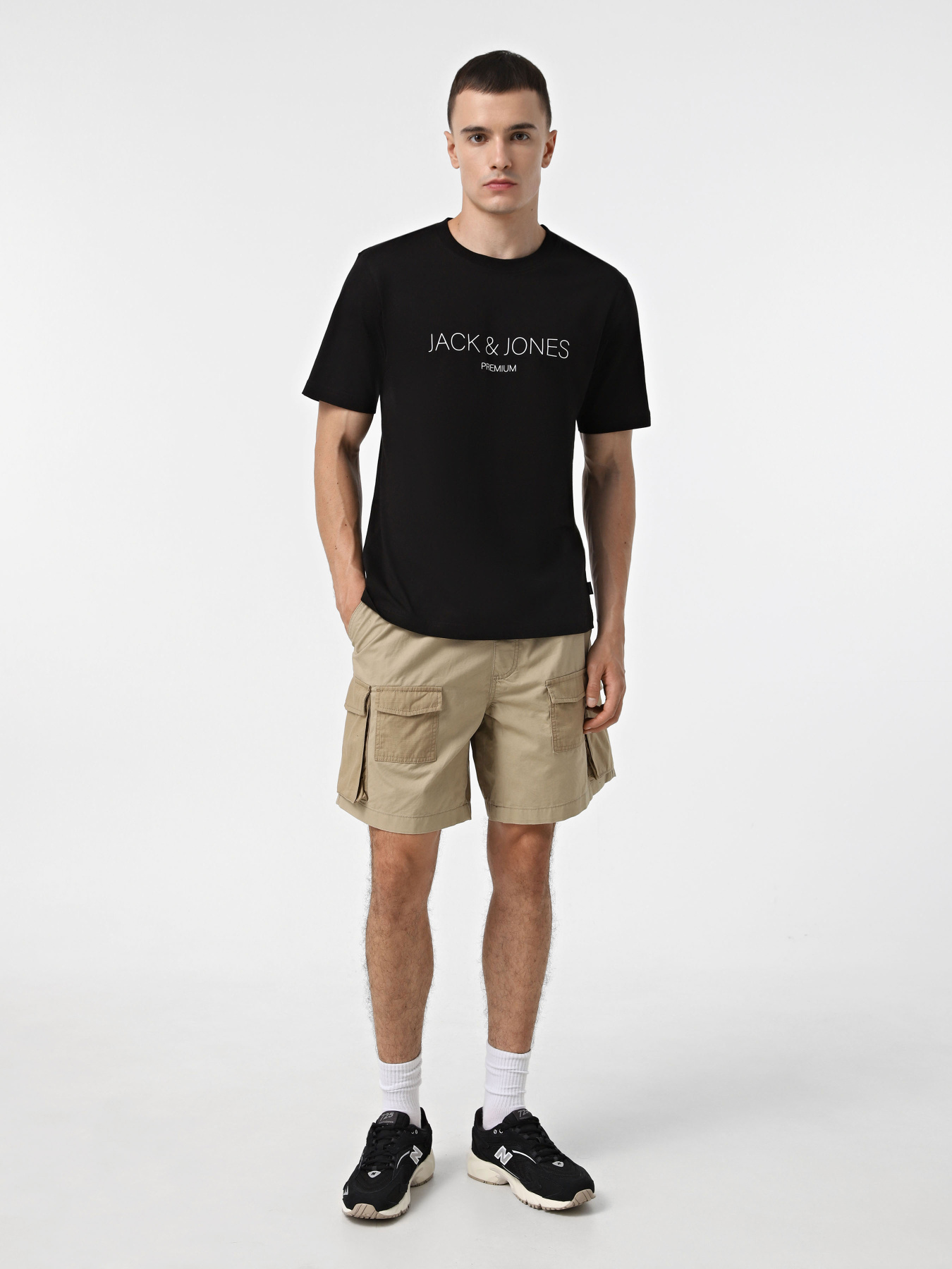 Шорти JACK & JONES модель 12268333_Crockery Фото