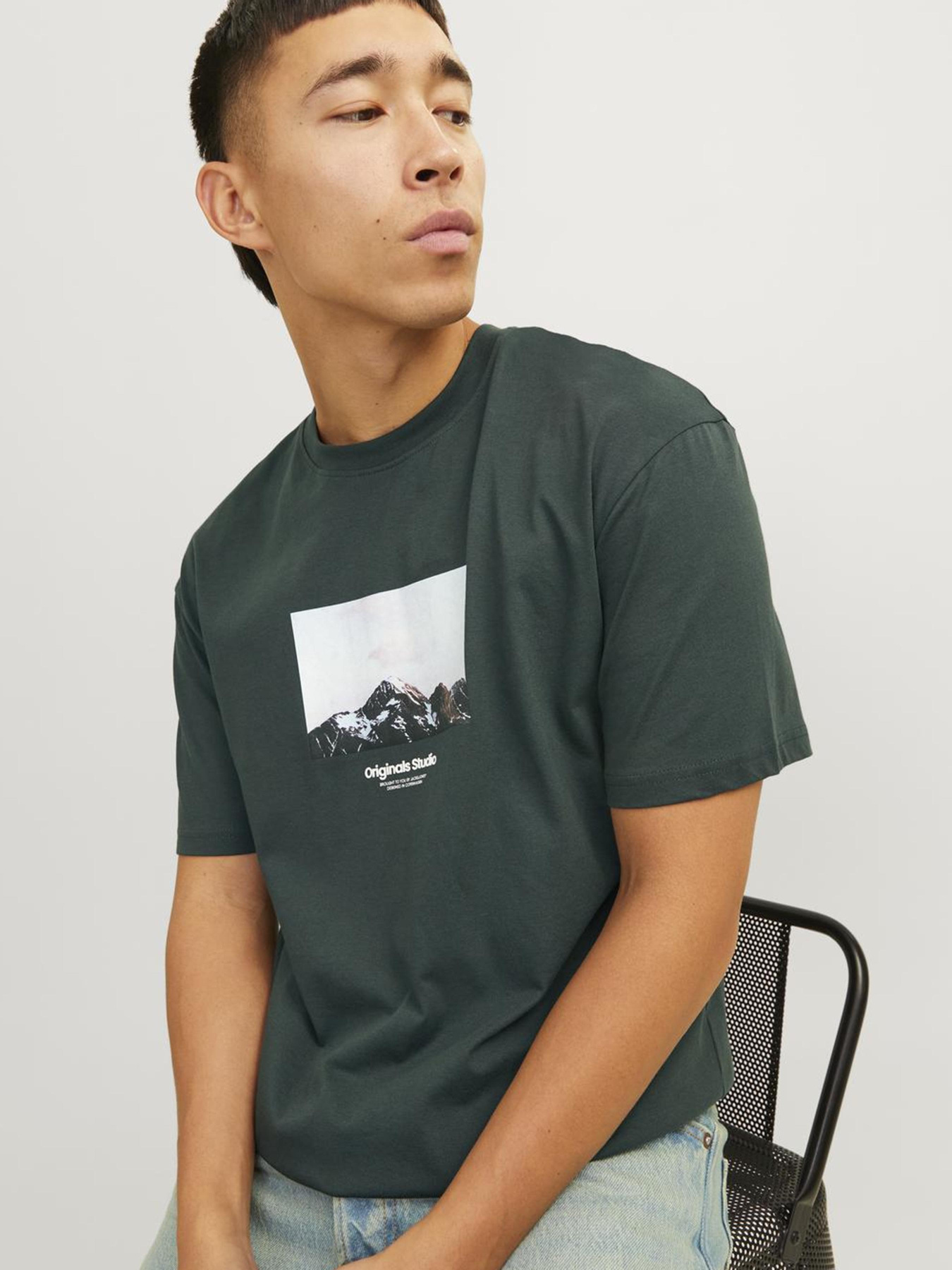 Футболка JACK & JONES модель 12250421_Forest River AW24 Фото