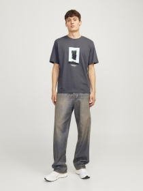 Футболка JACK & JONES модель 12250421_Iron Gate AW24 Фото