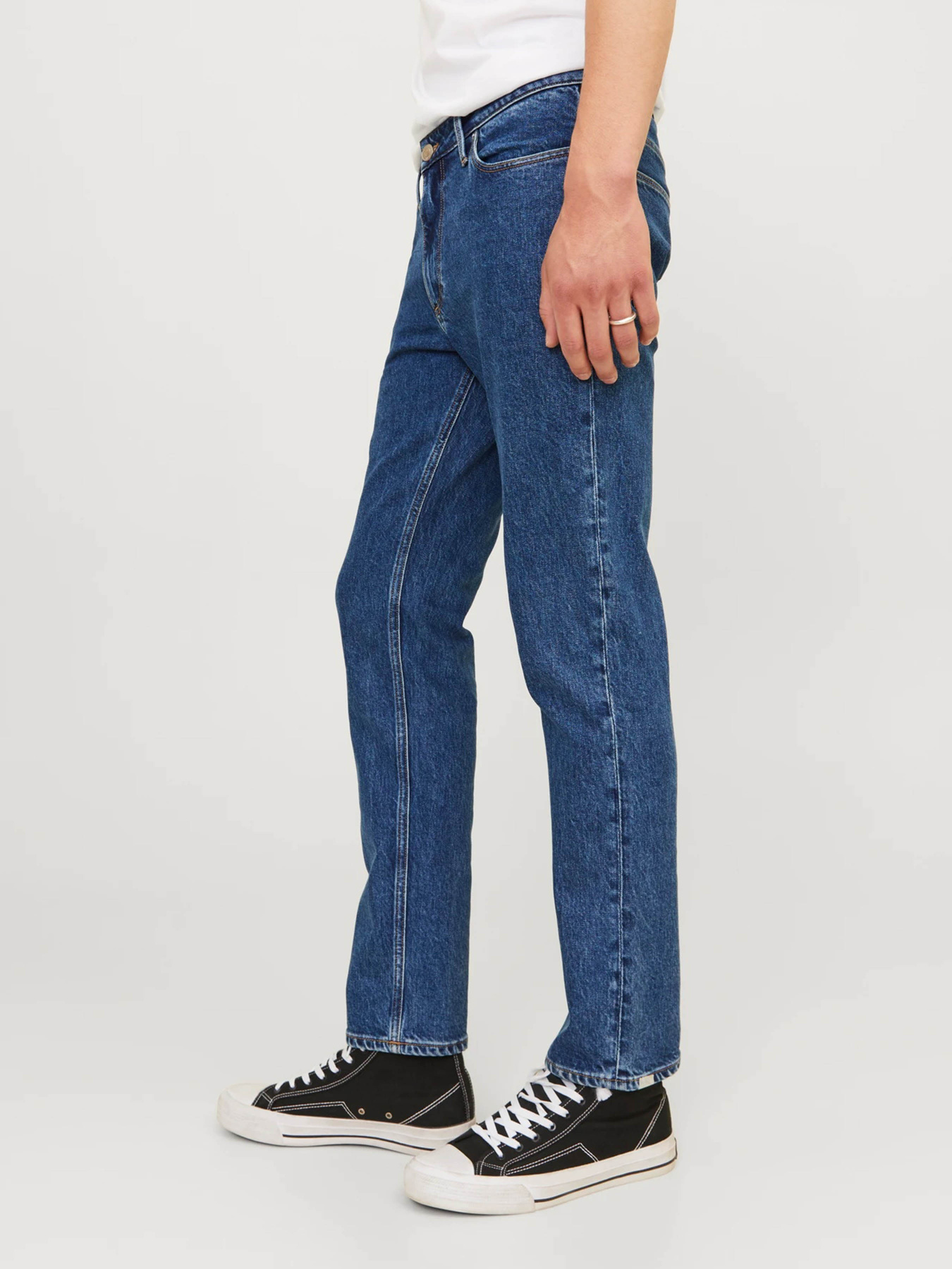 Прямі джинси JACK & JONES модель 12261685_Blue Denim Фото