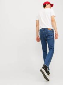 Прямі джинси JACK & JONES модель 12261685_Blue Denim Фото
