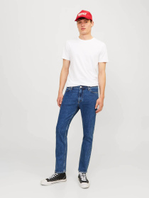 Прямі джинси JACK & JONES модель 12261685_Blue Denim Фото