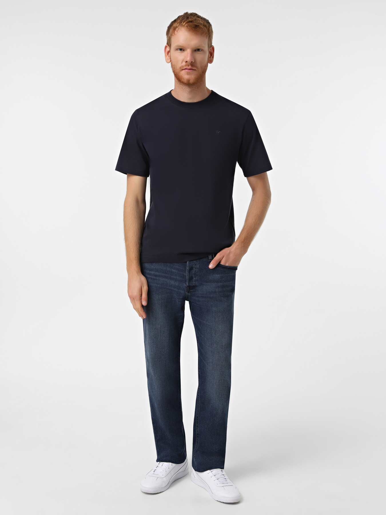 Прямые джинсы JACK & JONES модель 12270565_Blue Denim Фото