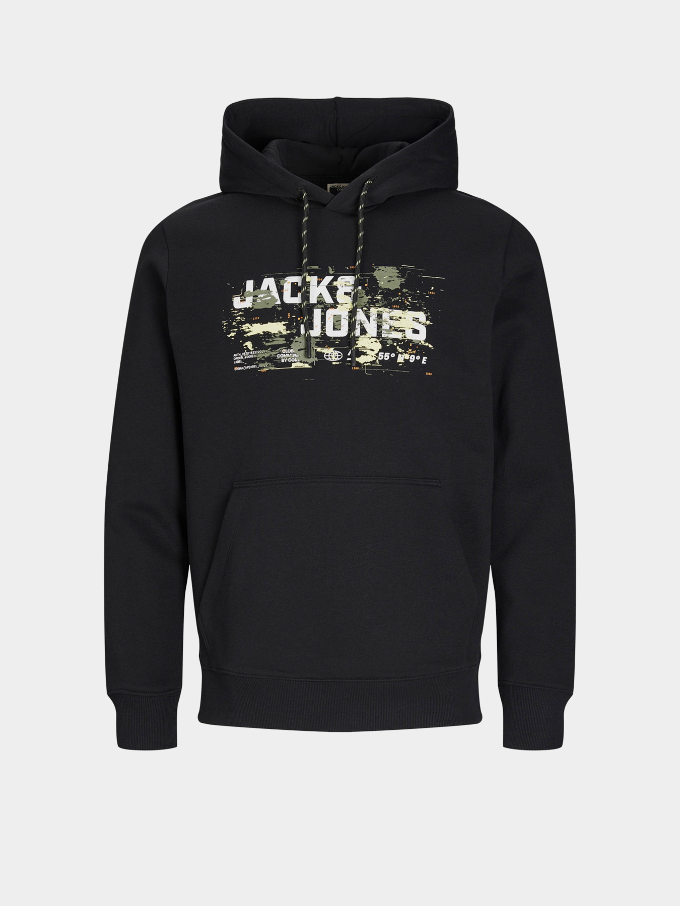 Худи JACK & JONES модель 12261670_Black Худи JACK & JONES модель 12261670_Black Фото