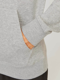 Худи JACK & JONES модель 12261670_Light Grey Melange Фото