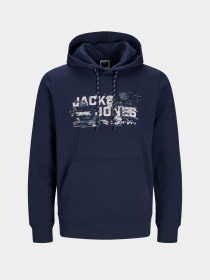 Худи JACK & JONES модель 12261670_Navy Blazer Фото