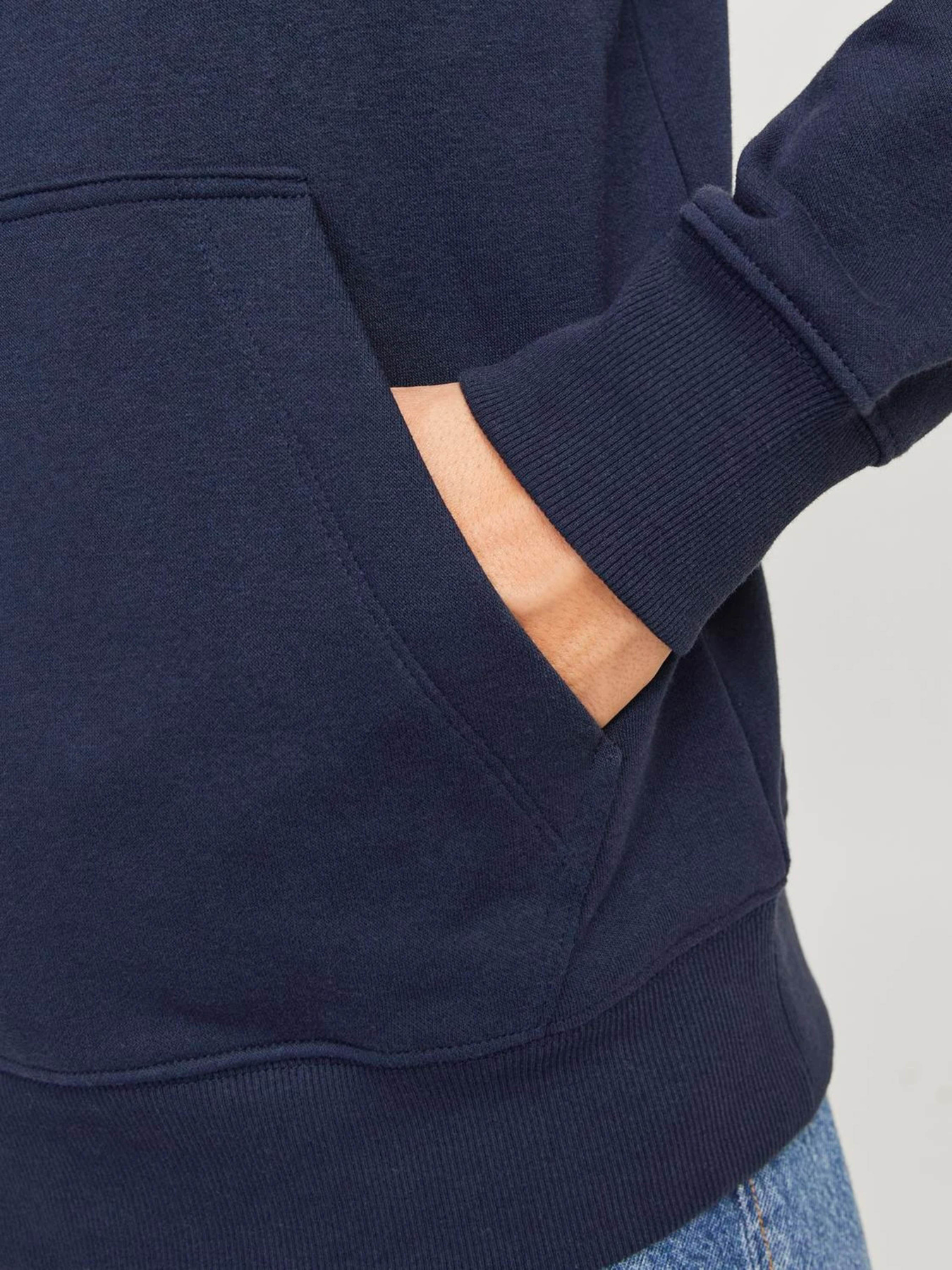 Худі JACK & JONES модель 12261670_Navy Blazer Худі JACK & JONES модель 12261670_Navy Blazer Фото