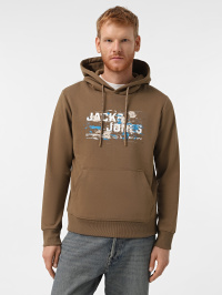 Коричневий - Худі JACK & JONES