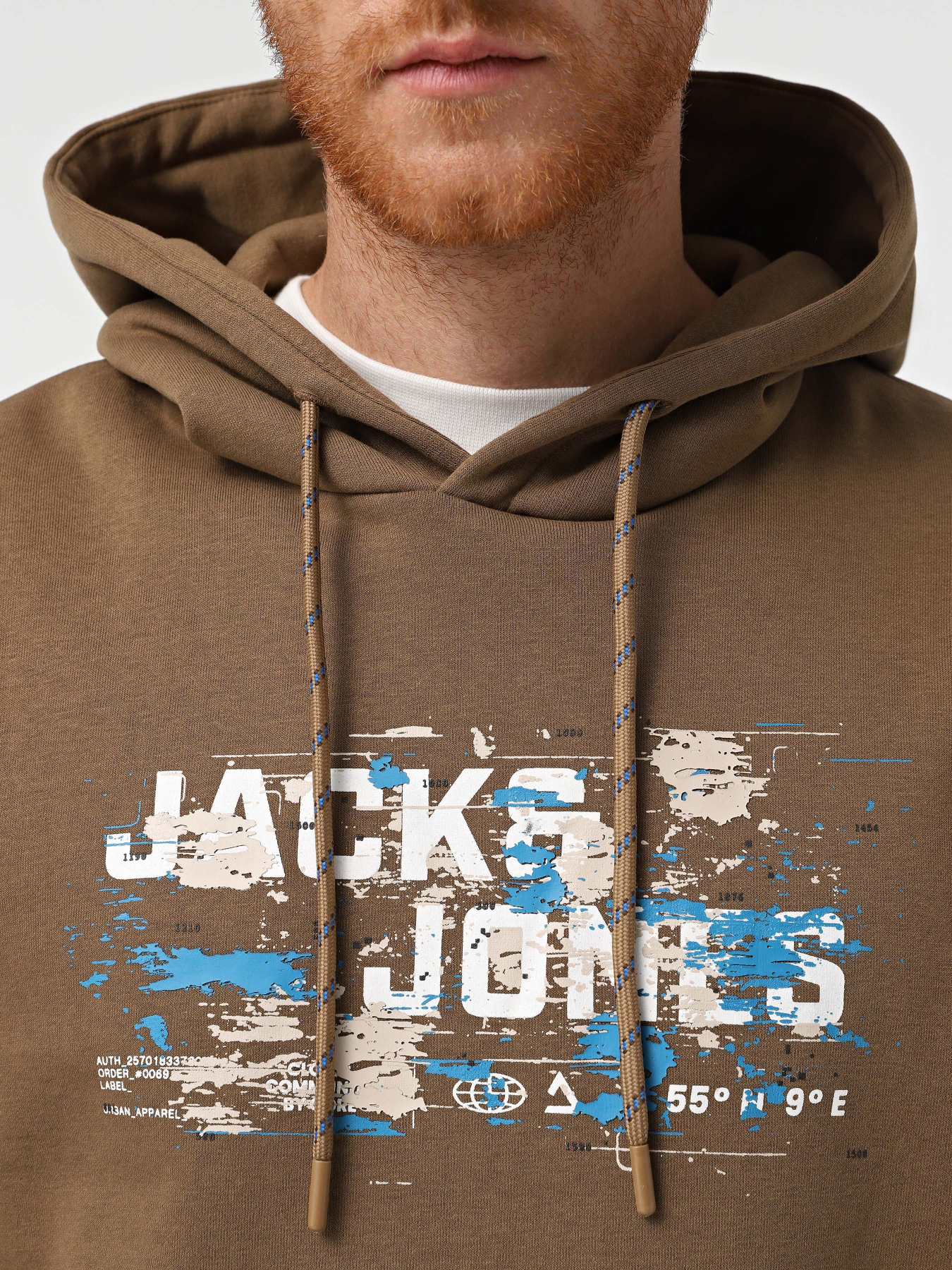 Худи JACK & JONES модель 12261670_Teak Фото