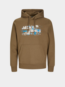 Худи JACK & JONES модель 12261670_Teak Фото