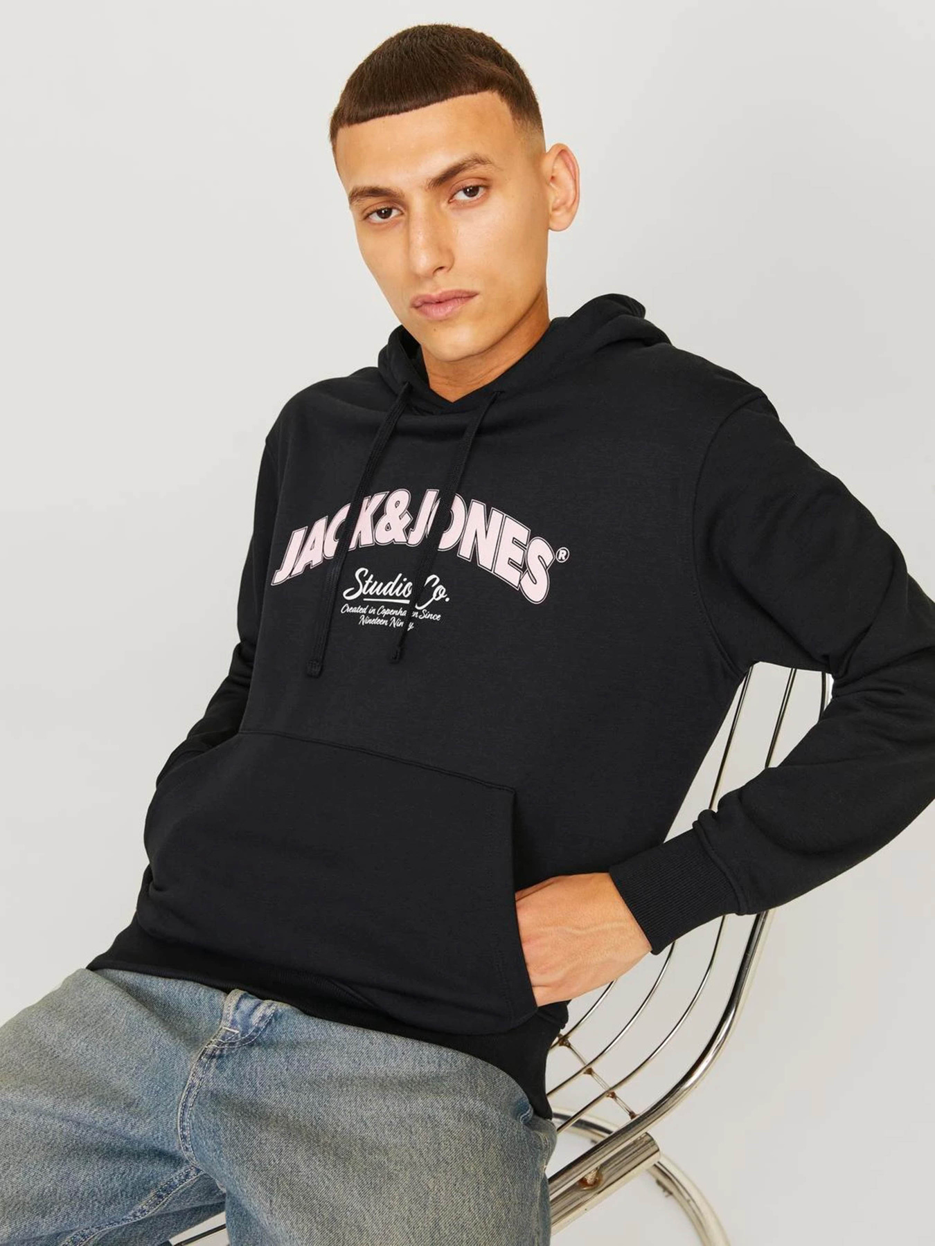 Худи JACK & JONES модель 12262919_Black Фото