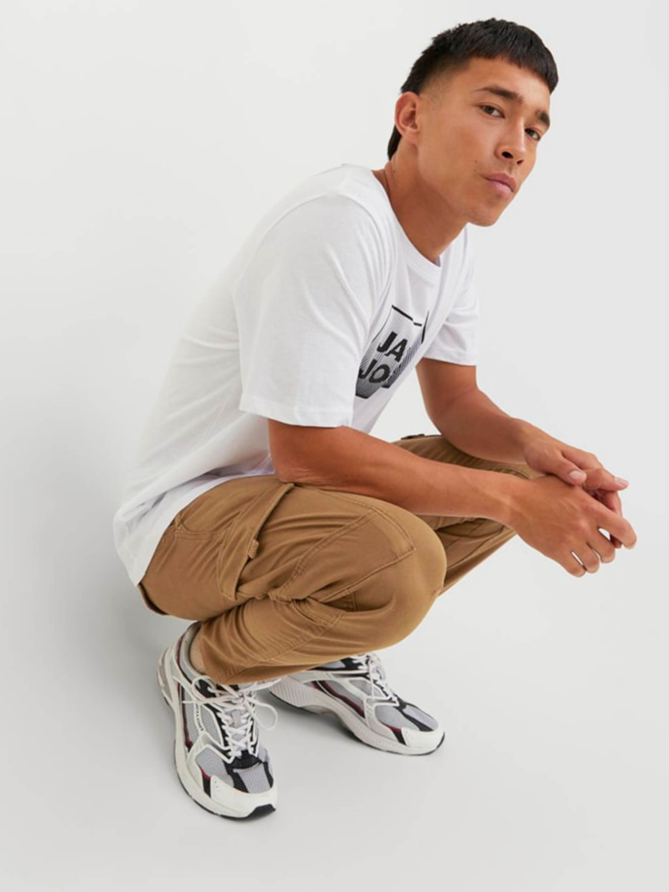 Карго JACK & JONES модель 12139912_Rubber Карго JACK & JONES модель 12139912_Rubber Фото