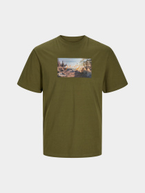 Футболка JACK & JONES модель 12262342_Cypress Фото