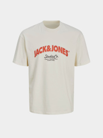 Футболка JACK & JONES модель 12262348_Antique White Фото