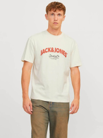 Футболка JACK & JONES модель 12262348_Antique White Фото