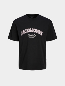 Футболка JACK & JONES модель 12262348_Black Фото