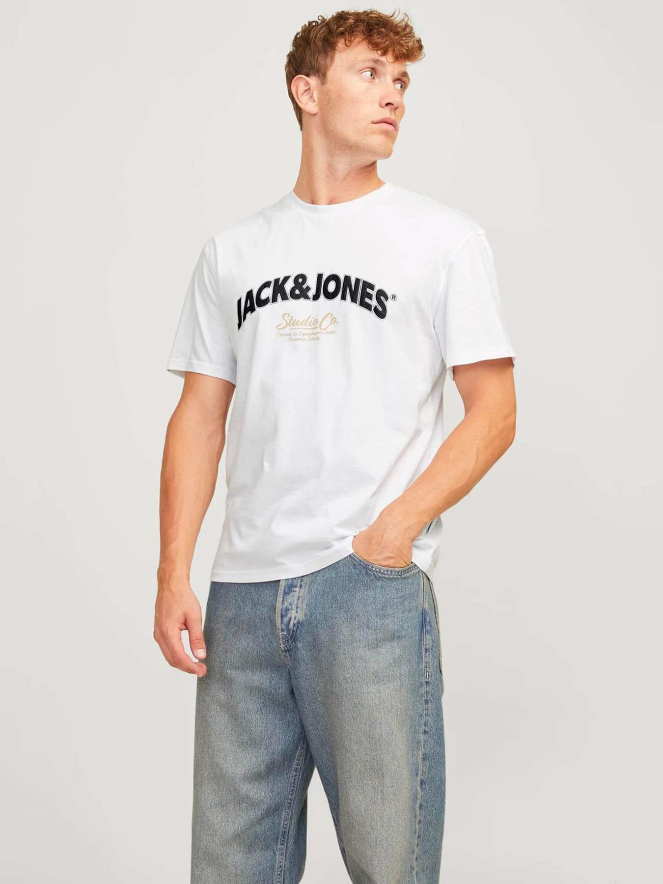 Футболка JACK & JONES модель 12262348_Bright White Фото