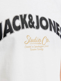 Футболка JACK & JONES модель 12262348_Bright White Фото